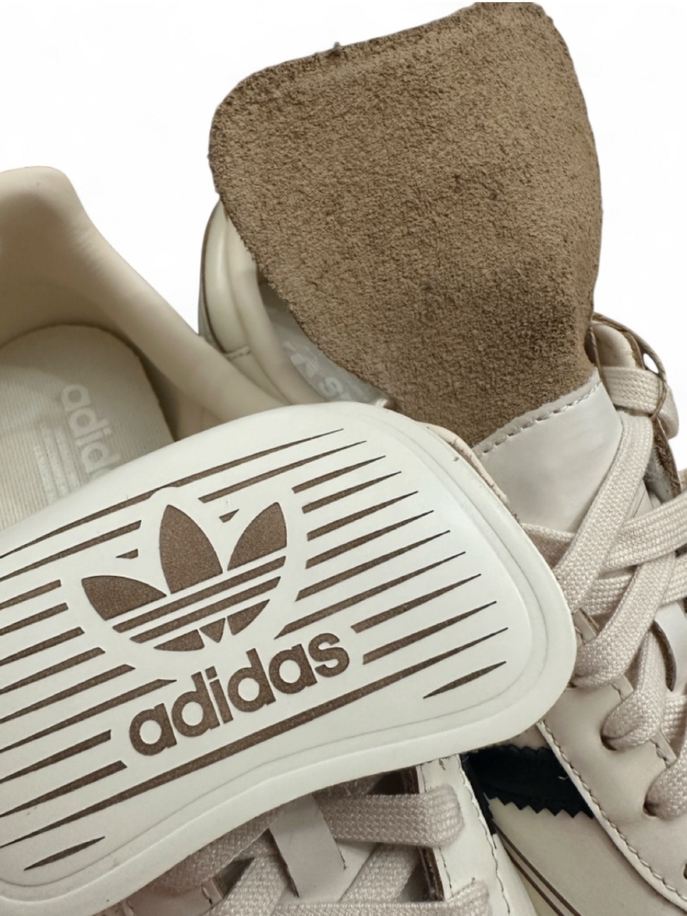 adidas Samba LT Shoes ‘Wonder White/Black’ Size US 8 Women’s/ 7 Men’s (NEW) - Picture 7 of 10